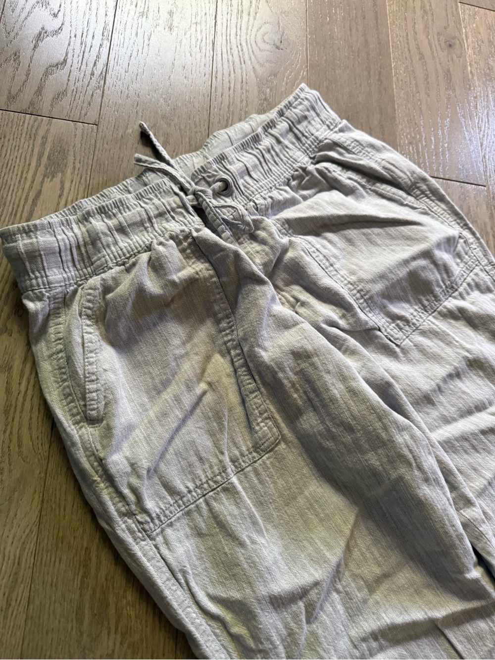 Ladies Casual Joggers - Light Gray